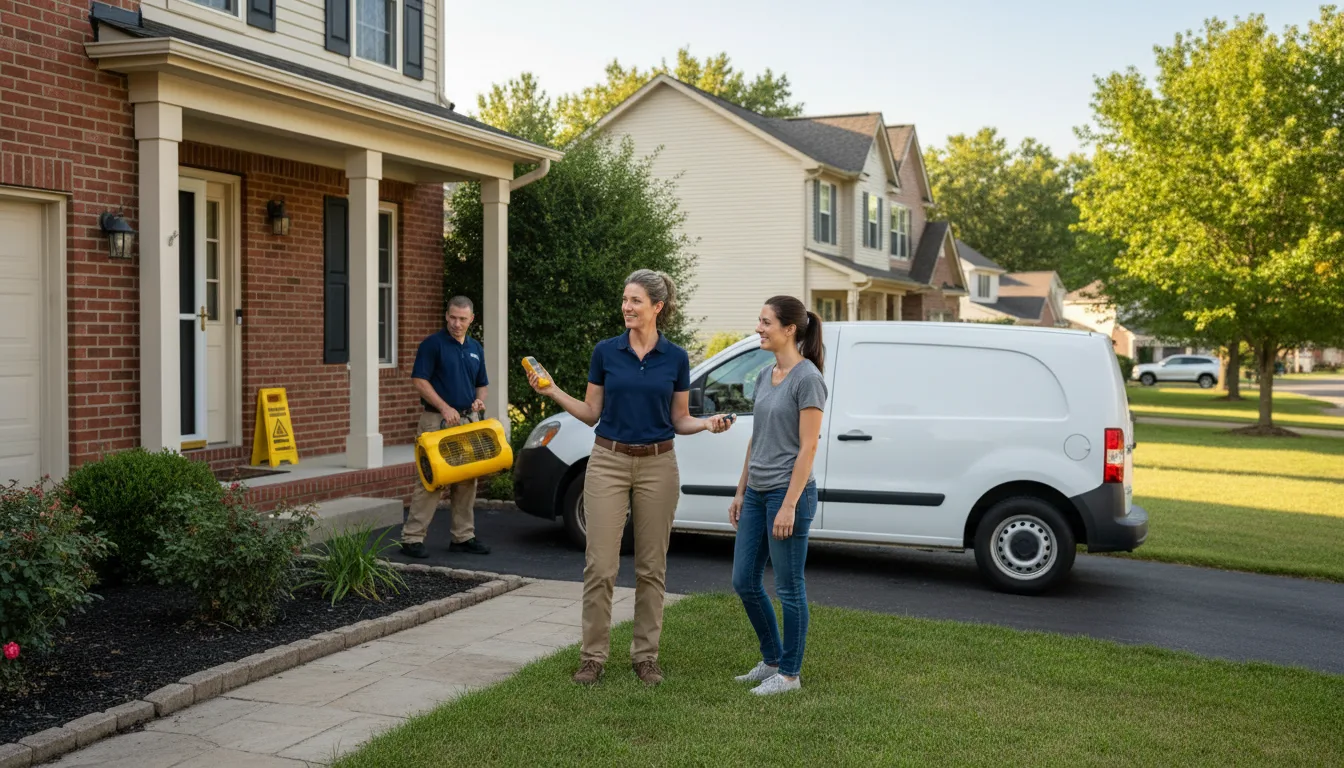 Water restoration image for Home Water Damage Repair in Danville, WV